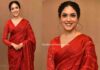 ritu varam red saree majaka trailer launch